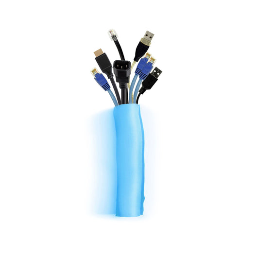 Multibrackets M Universal Cable Sock Self Wrapping 40mm Blue 25m
