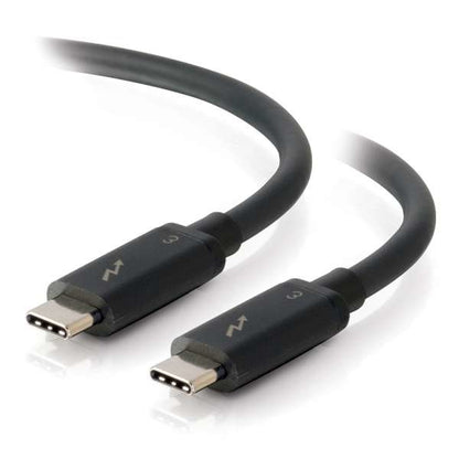 C2G 28840 Thunderbolt cable 45.7 m 40 Gbit/s Black