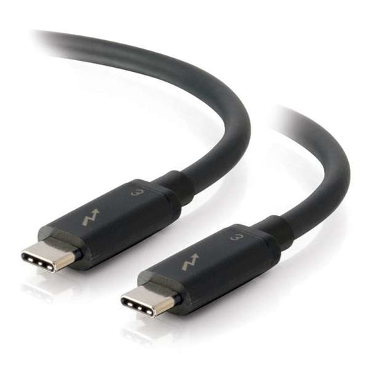 C2G 28840 Thunderbolt cable 45.7 m 40 Gbit/s Black