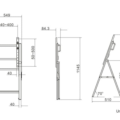 Multibrackets M Tilt and Roll Easel