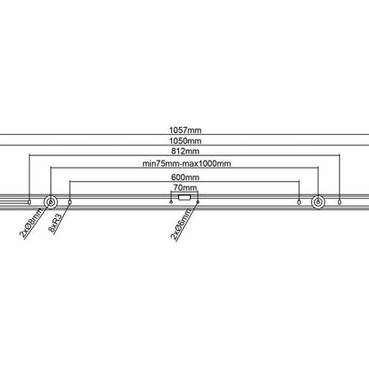 Multibrackets M Universal Wallmount Black Large