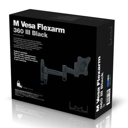 Multibrackets M VESA Flexarm 360 III Black 75 100 200