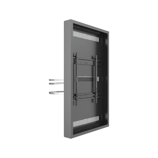 Multibrackets M Pro Series - Enclosure 55" High Brightness Column Medium Black