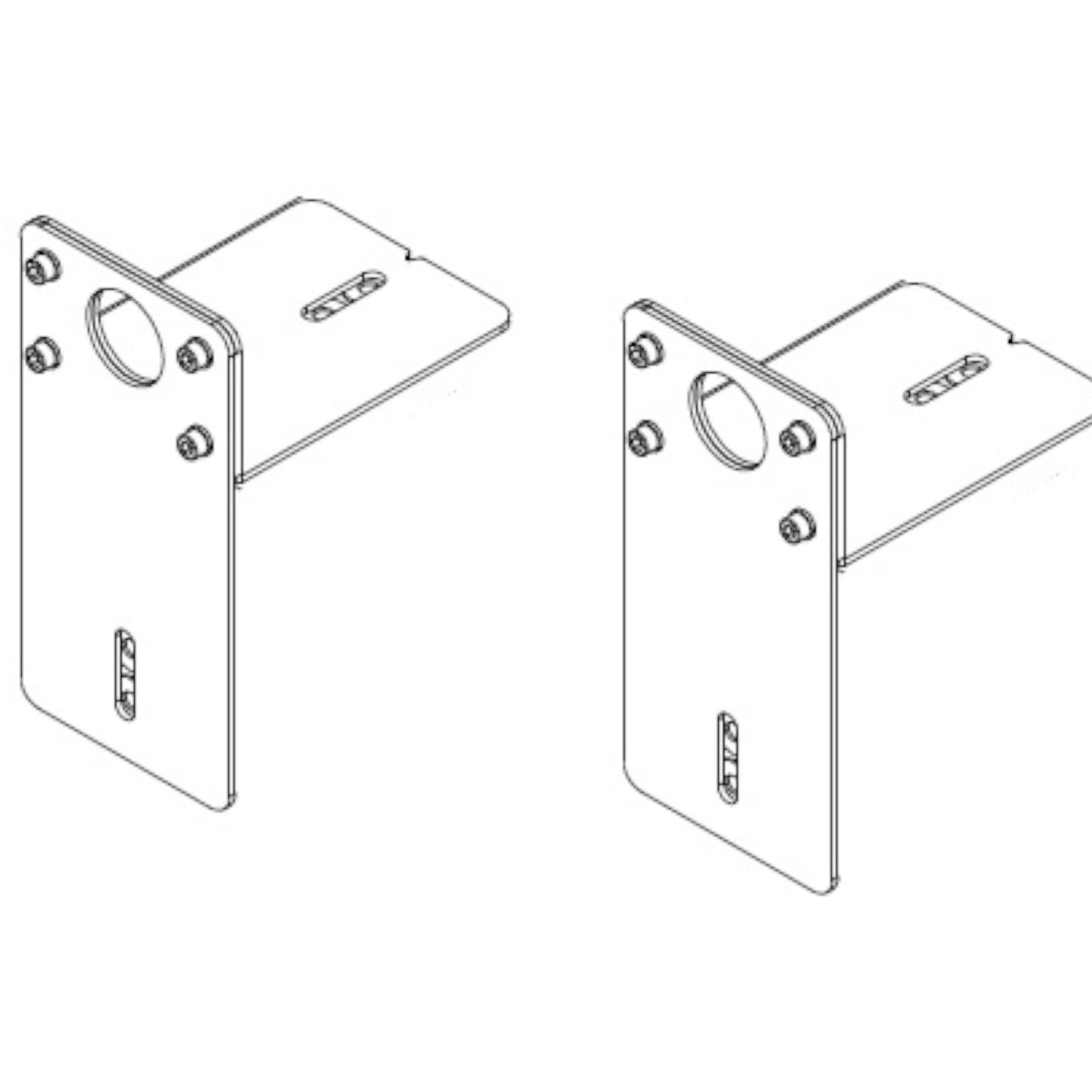 Multibrackets M Hanging Bracket for Samsung OH75