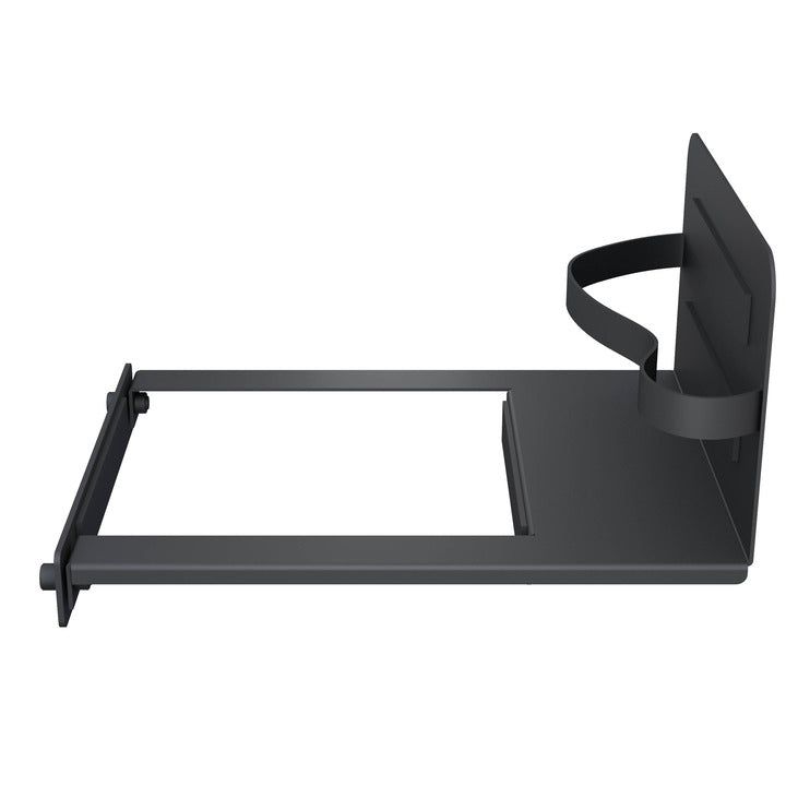 Multibrackets Side Shelf Mediaholder Motorized Public Floorstands 160kg