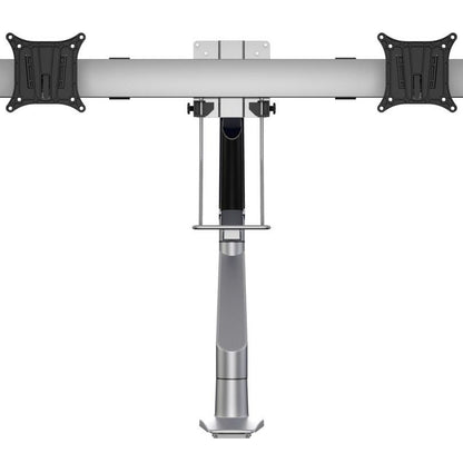Multibrackets M VESA Gas Lift Arm Single Silver w. Duo Crossbar