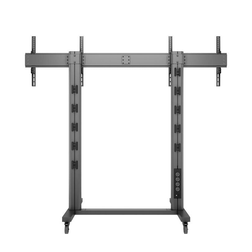 Multibrackets M Public Display Stand 210 Dual Screen 50"-77" Black
