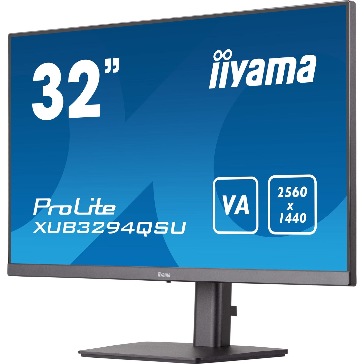 iiyama ProLite XUB3294QSU-B1 computer monitor 80 cm (31.5") 2560 x 1440 pixels Wide Quad HD LCD Black