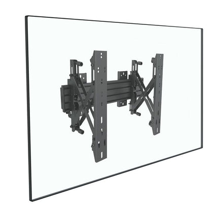 Multibrackets M Wallmount Pro MBW1U Push In Pop Out 48cm Black