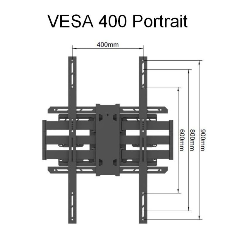 Multibrackets M Flexarm Pro Extenderkit, 1200x900