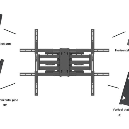 Multibrackets M Flexarm Pro Extenderkit, 1200x900
