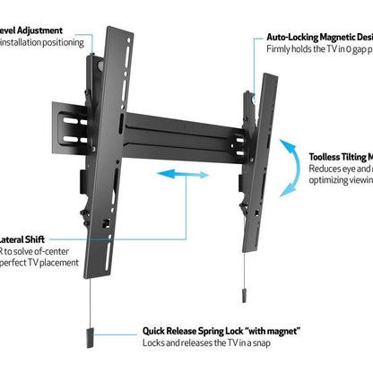 Multibrackets M VESA Wallmount Super Slim Tilt 600 MAX