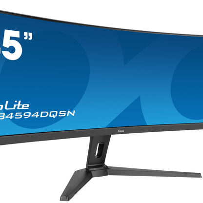 iiyama ProLite 45" Curved 1500R UWQHD 5120 x 1440 pixels Ultra Wide Computer Monitor with KVM Switch and USB-C Dock