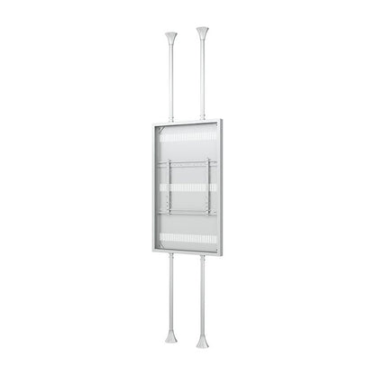 Multibrackets M Pro Series Enclosure 75" Floor to Ceiling Medium White