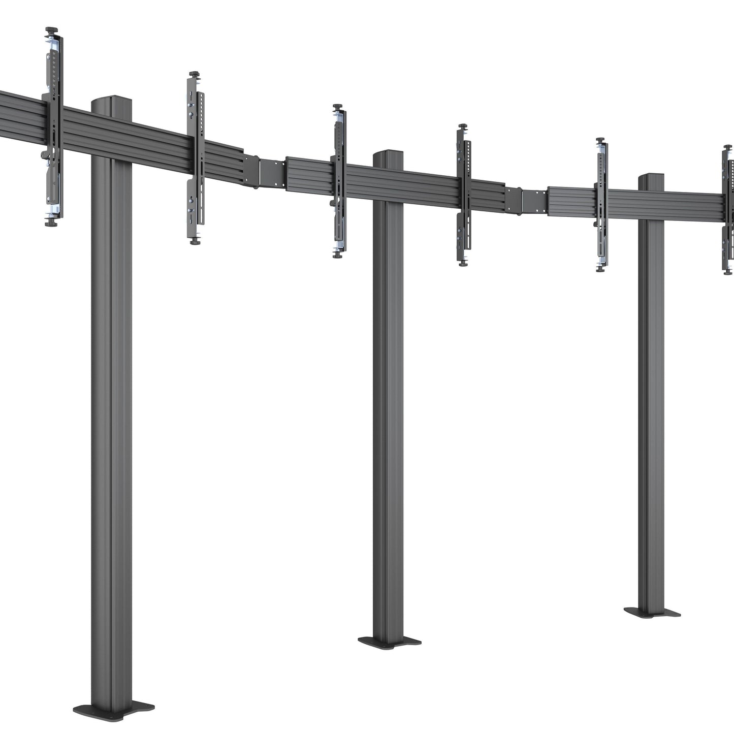 Multibrackets M Pro Series - Video Wall Floormount MBFMC3x1U