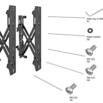 Multibrackets M Pro Series - M Push in Pop out VESA 400