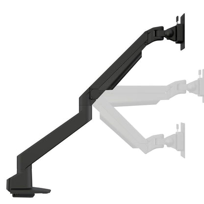 Multibrackets M VESA Gas Lift Arm Single Black w. Duo Crossbar