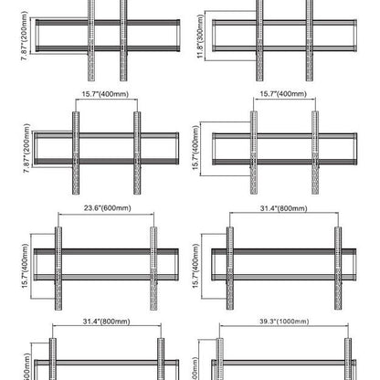 Multibrackets M Public Floorstand Dual Pillar 180 HD