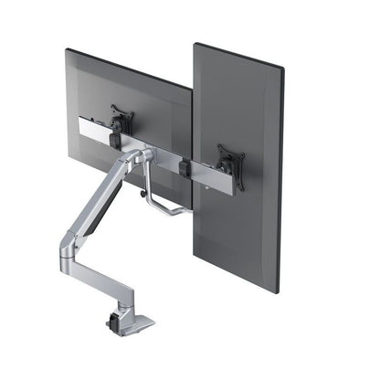 Multibrackets M VESA Gas Lift Arm w. Duo Crossbar 2 Silver