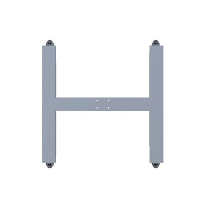 Multibrackets M Public Display Stand Wheelbase HD B2B Silver