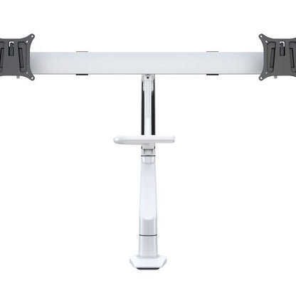 Multibrackets M VESA Gas Lift Arm w. Duo Crossbar 2 White