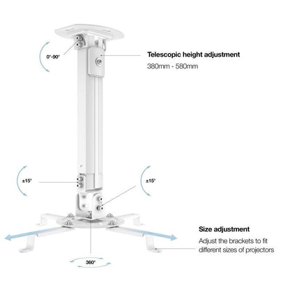 Multibrackets M Universal Projector Ceiling Mount I