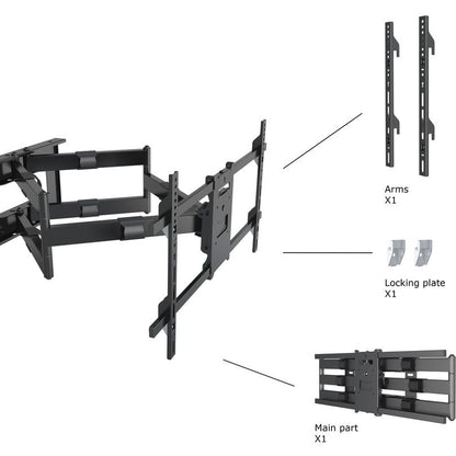 Multibrackets M Universal Long Reach Arm 910mm HD, Dual