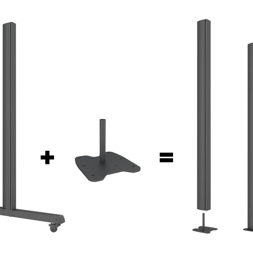Multibrackets M Pro Series - Bolt Down Floor Plate