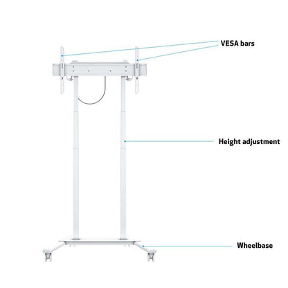 Multibrackets M Motorized Floorstand 60kg White