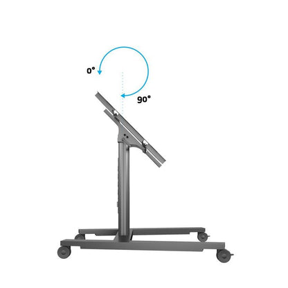 Multibrackets M Public Display Stand 80 HD Wheelbase Single Black