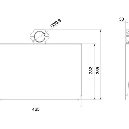 Multibrackets M Pro Series - AV Shelf