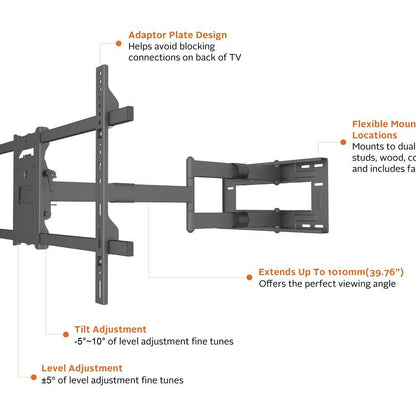 Multibrackets M Universal Long Reach Arm 1010mm HD, Single