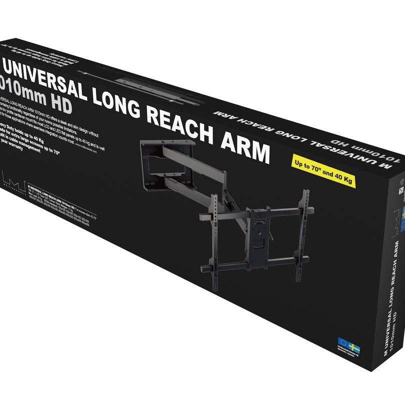 Multibrackets M Universal Long Reach Arm 1010mm HD, Single