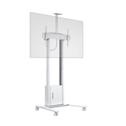 Multibrackets M Motorized Floorstand Incl cabinet & camerashelf 120kg White