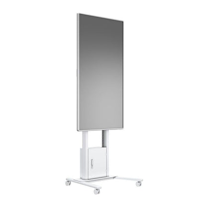 Multibrackets M Motorized Floorstand Incl cabinet & camerashelf 120kg White