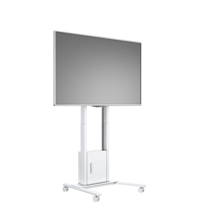 Multibrackets M Motorized Floorstand Incl cabinet & camerashelf 120kg White