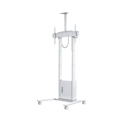Multibrackets M Motorized Floorstand Incl cabinet & camerashelf 120kg White