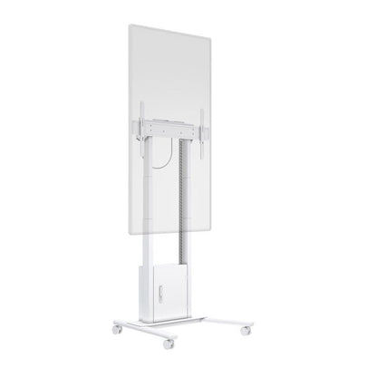 Multibrackets M Motorized Floorstand Incl cabinet & camerashelf 120kg White