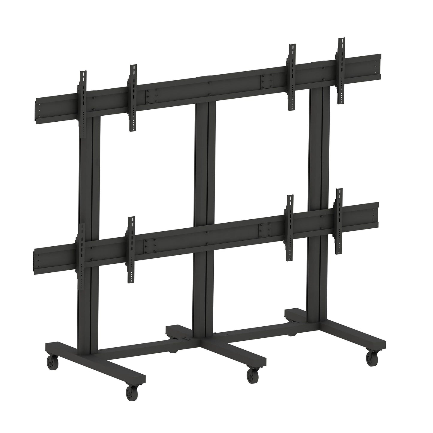 Multibrackets M Public Video Wall Stand 4-Screens 65-75" Black