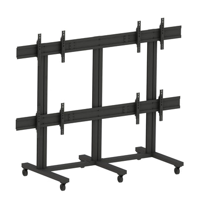 Multibrackets M Public Video Wall Stand 4-Screens 65-75" Black