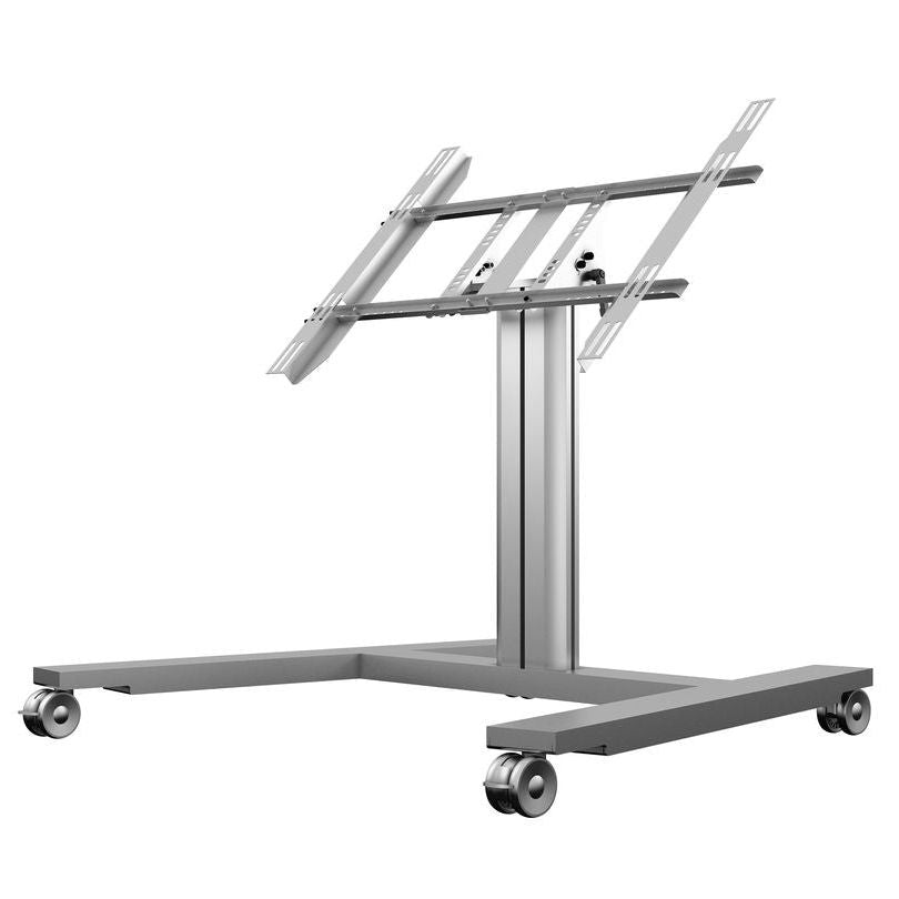 Multibrackets M Public Display Stand 80 HD Wheelbase Single Silver