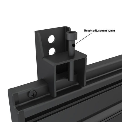 Multibrackets M Wallmount Pro MBW1U Fixed 200 Black