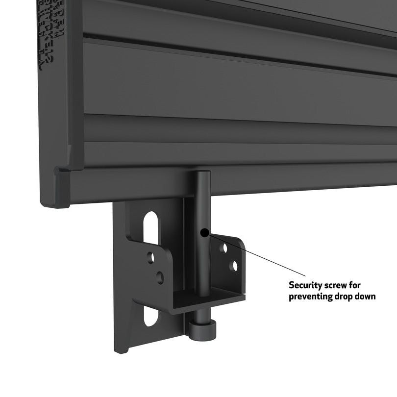 Multibrackets M Wallmount Pro MBW2U Fixed 200 Black