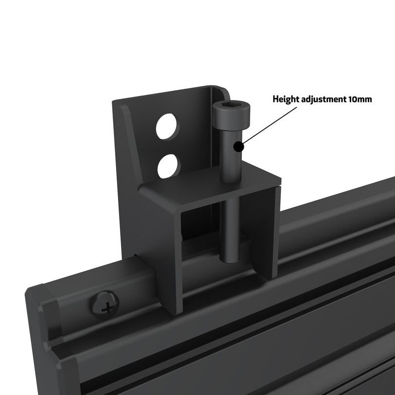 Multibrackets M Wallmount Pro MBW2U Fixed 200 Black