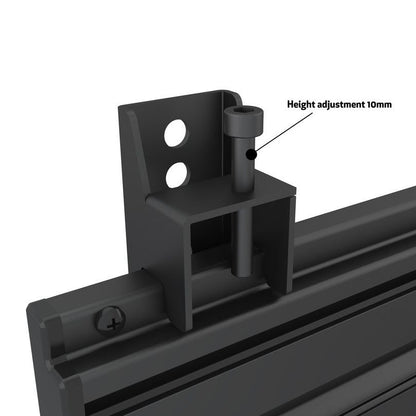 Multibrackets M Wallmount Pro MBW2U Fixed 200 Black