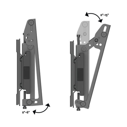 Multibrackets M Wallmount Pro MBW2U Tilt 200 Black