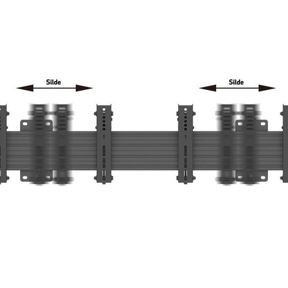 Multibrackets M Wallmount Pro MBW2U Tilt 200 Black