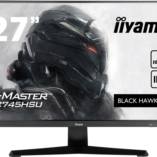 iiyama G-MASTER G2745HSU-B1 Black Hawk with IPS Panel Technology and 1ms MPRT