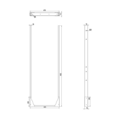 Multibrackets M Floormount Pro OM46N-D