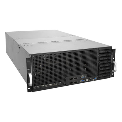 ASUS ESC8000 G4/10G Intel® C621 LGA 3647 (Socket P) Rack (4U) Black, Silver
